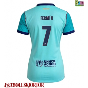 Barcelona Fermin Lopez #7 Tredjetröja Dam 2026-27 Kortärmad